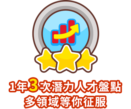 1年3次潛力人才盤點多領域等你征服